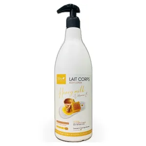 Lait Corps et Mains Lait de Miel + Vitamine E