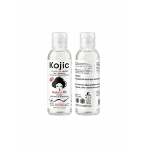 Huile Naturelle Acide Kojique & Collagène Pur Roushun (118ml) – Teint Éclatant & Nutrition Continue