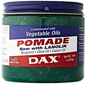 Pommade capillaire à base d'huile dax