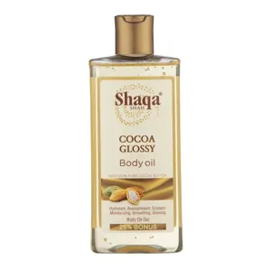 shaqa cocoa glossy bodyvoil